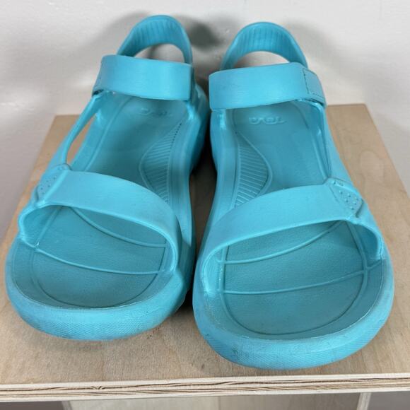 Men’s Teva Hurricane Drift Waterproof Sandals Blue 10 - Picture 2 of 7